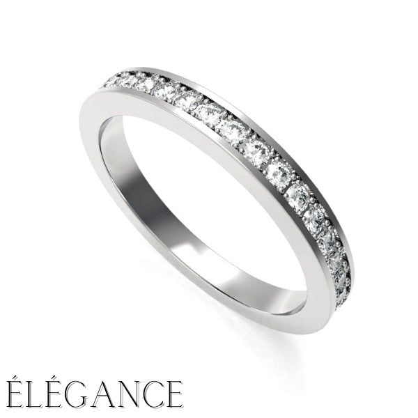 ALLIANCES DIAMANTS BLANC